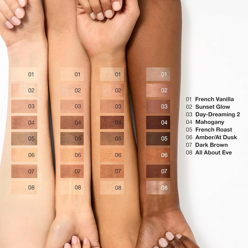 Clinique All About Shadow Eye Shadow Palette, 8 Silky + Buildable Shades
