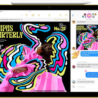 Apple iPad A16 11" (2025) Wi-Fi + Cellular (5G) - Azul