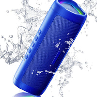 Bluetooth Speaker, 20W HD Sound, Portable Wireless, IPX5 Waterproof, Up to 24H Playtime, TWS Pairing, for Home/Party/Outdoor/Camping/Beach Essentials, Electronic Gadgets, Birthday Gift (Blue)
