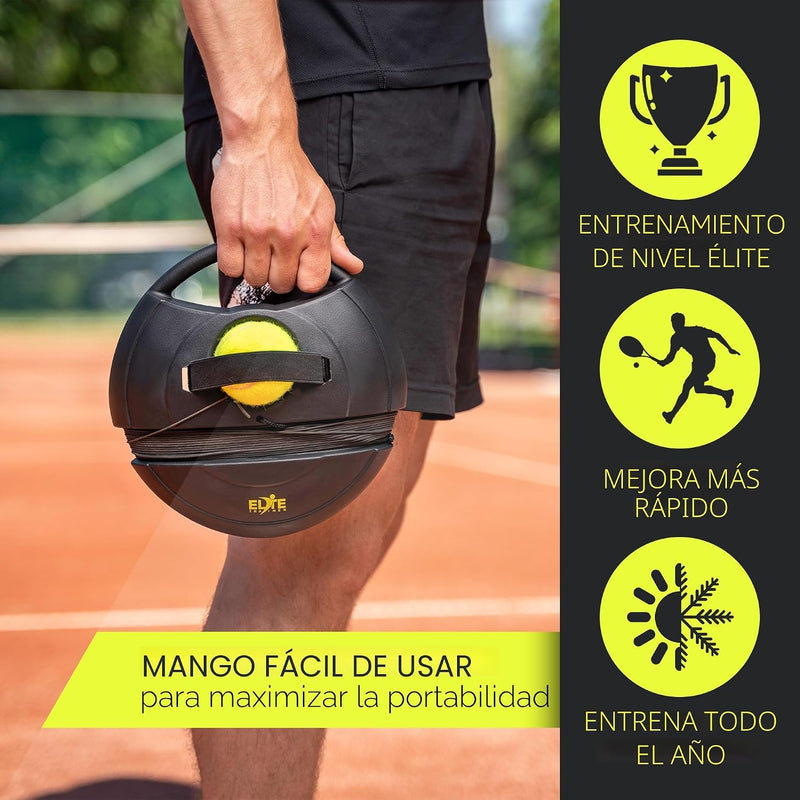 Juego de pelotas de rebote de tenis