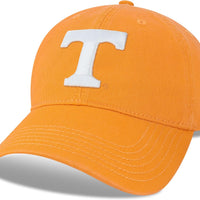 Legacy NCAA Officially Licensed Baseball Hat, Tennessee Volunteers, Lightweight Cap for Men & Women, Relaxed Twill Adjustable (EZA), Light Orange, One Size Fits Most, Adjustable Fabric Closure