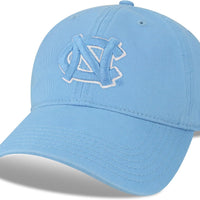 Legacy NCAA Officially Licensed Baseball Hat, North Carolina Tar Heels, Lightweight Cap for Men & Women, Relaxed Twill Adjustable (EZA), Power Blue, One Size Fits Most, Adjustable Fabric Closure