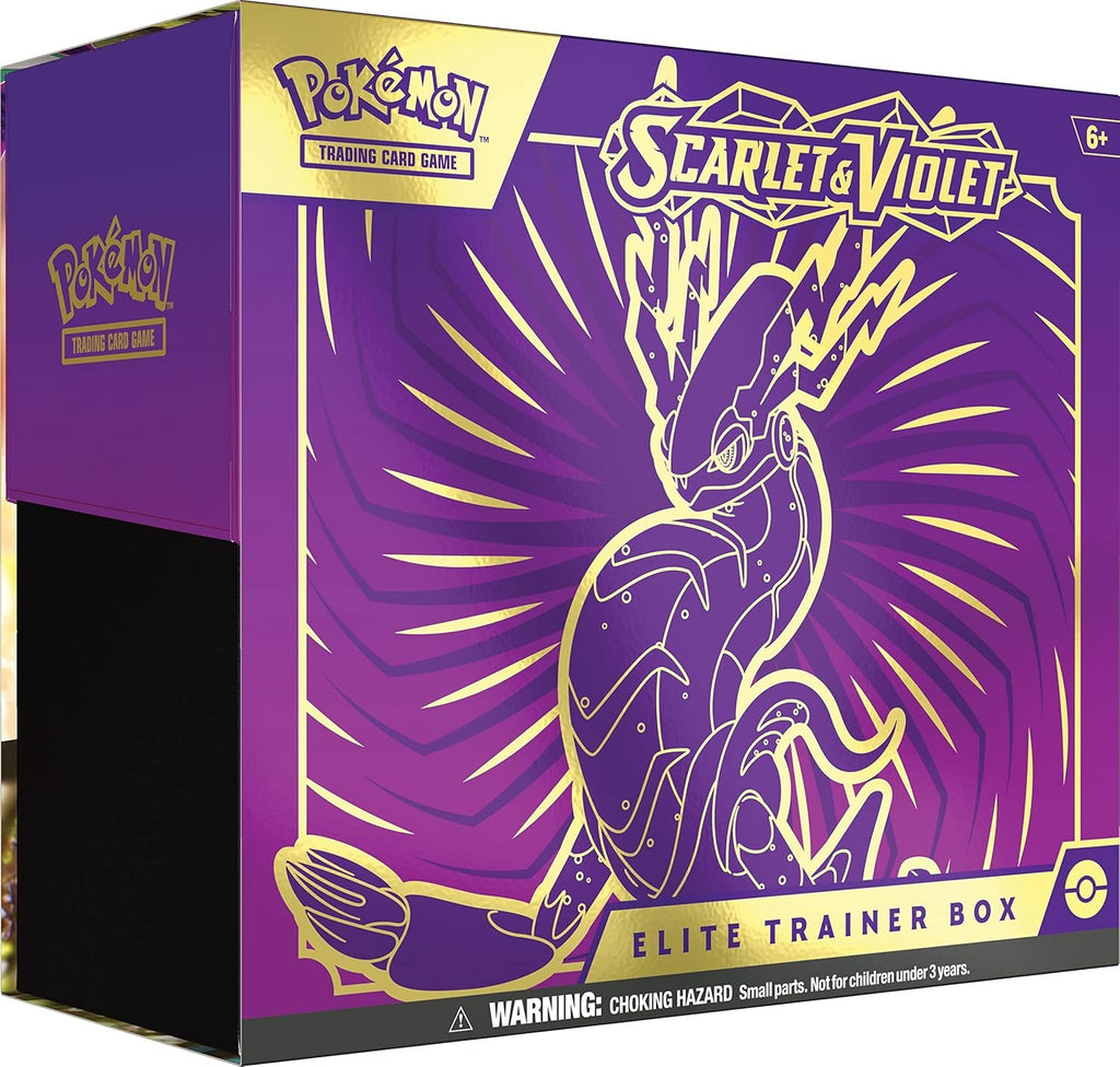 Pokémon TCG: Scarlet & Violet Elite Trainer Case - Purple Miraidon