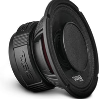 DS18 PRO-HY6.4B 6.5" Hybrid Mid-Range Car Audio Loudspeaker with 1" VC Built-in Compression Driver Horn and Water Resistant Cone 450W Max 225W RMS 4 Ohms (1 Speaker)