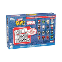 Funko Pop! Bitty Spider-Man Pack: Spider-Man, Green Goblin, J Jonah Jameson y Figura Chase