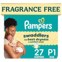 Pampers Swaddlers Pañales Desechables para Bebé Tallas Preemie a 8