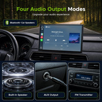 TOGUARDGO 9'' Carplay Screen for Car, Wireless Car Play and Android Auto