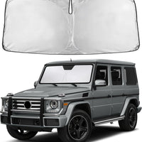 EcoNour Windshield Sunshade Compatible for Mercedes-Benz G Class 1990-2016 2017 2018, Sun Visor for Front Windshield & Window Sun Shade Cover, UV Heat Blocker & Protector, Car Accessories