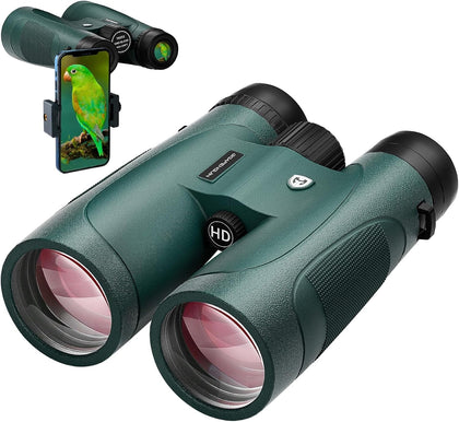 15x52 HD Binoculars for Adults High Powered with Upgraded Phone Adapter