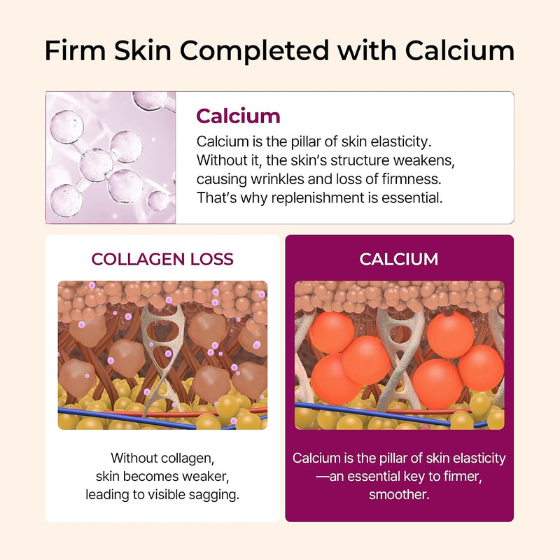 Dr.Melaxin Cemenrete Balsamo Multifuncional de Calcio y Colageno 9g, Tratamiento Antiarrugas para Rostro y Contorno de Ojos, Stick Coreano