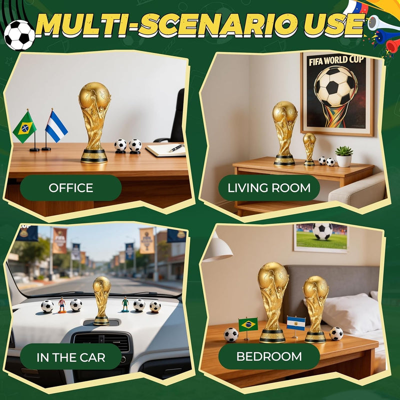 Replica of the 2026 World Cup trophy