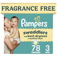 Pampers Swaddlers Pañales Desechables para Bebé Tallas Preemie a 8