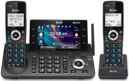AT&T 2-Handset DECT 6.0 Cordless Home and Business Phone with Answering Machine, 5