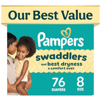 Pampers Swaddlers Pañales Desechables para Bebé Tallas Preemie a 8