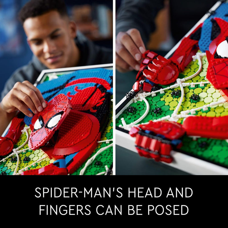 LEGO Art The Amazing Spider-Man 31209 Build & Display Wall Art