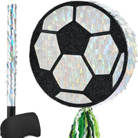 WERNNSAI Soccer Ball Piñata, Soccer Birthday Party Decorations Piñata