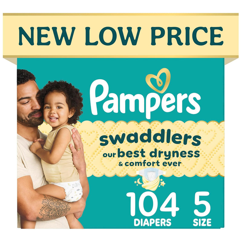 Pampers Swaddlers Pañales Desechables para Bebé Tallas Preemie a 8