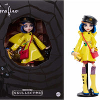Monster High Skullector Doll, Coraline Collectible in Yellow Raincoat