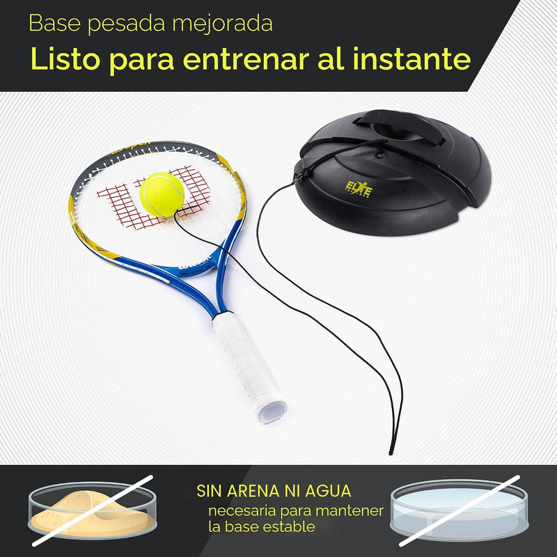 Juego de pelotas de rebote de tenis