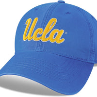 Legacy NCAA Officially Licensed Baseball Hat, UCLA Bruins, Lightweight Cap for Men & Women, Relaxed Twill Adjustable (EZA), Allegheny Blue, One Size Fits Most, Adjustable Fabric Closure