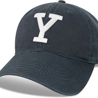 Legacy NCAA Officially Licensed Baseball Hat, Yale Bulldogs, Lightweight Cap for Men & Women, Relaxed Twill Adjustable (EZA), Navy, One Size Fits Most, Adjustable Fabric Closure