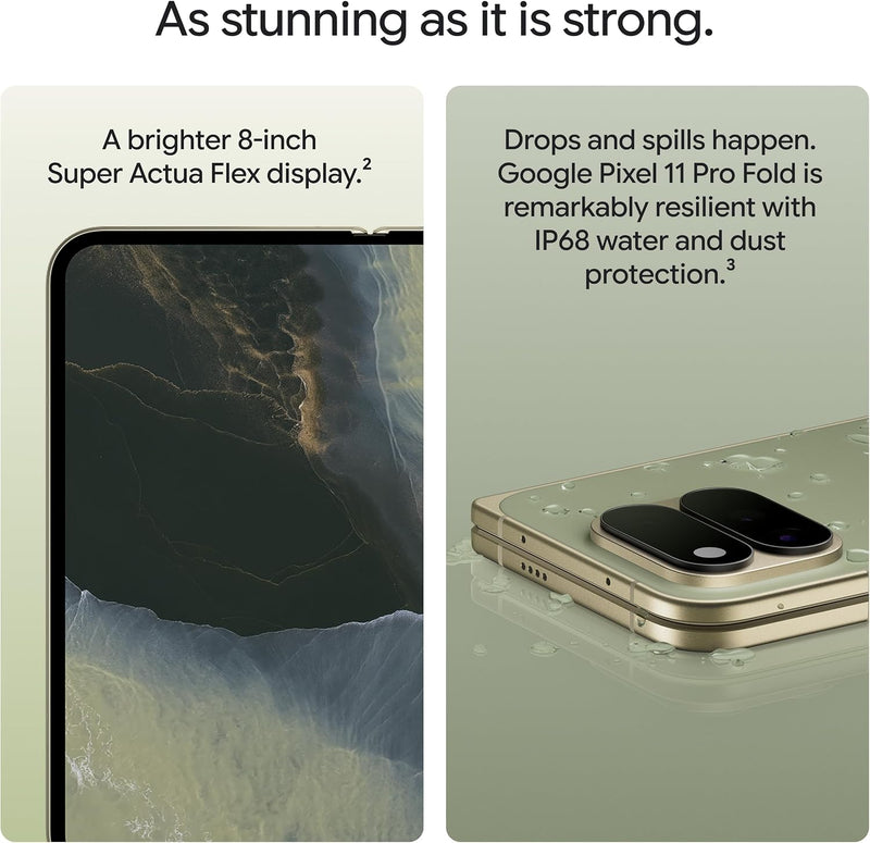 Google Pixel 11 Pro Fold 5G - Olive (Desbloqueado)