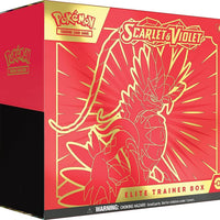 Pokémon TCG: Estuche de Entrenador Élite Scarlet & Violet (Miraidon Púrpura o Koraidon Rojo, Color Aleatorio)
