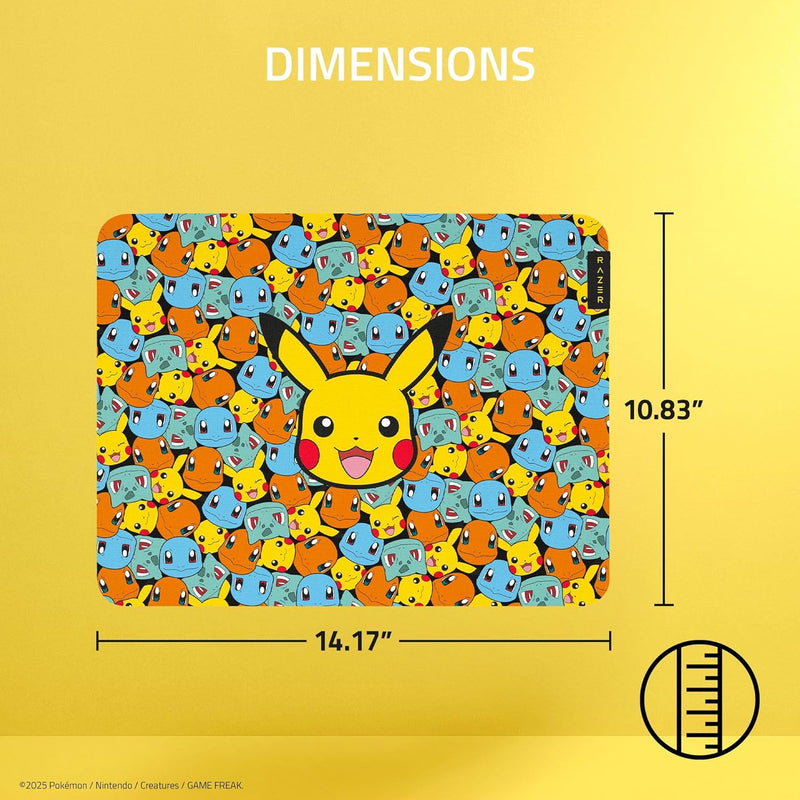 Razer Gigantus (Pokémon Edition) — Mousepad gaming, tamaño Medium