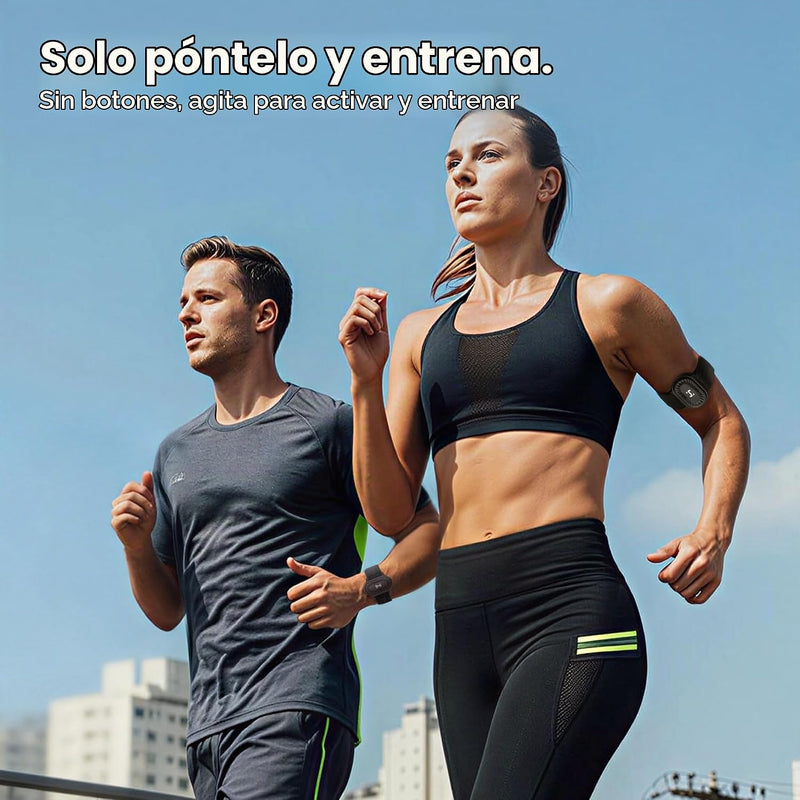 HandPlus - Brazalete con monitor de frecuencia cardíaca, monitor óptico de entrenamiento de