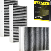 CARORY Activated Carbon Cabin Air Filter for Mercedes Benz 2016-2018 GLE350, 2016-2019 GLE400, 2012-2015 ML350, 2017-2019 GLS450, OE# 1668300318, CF11719, CF719