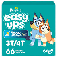 Pampers Easy Ups Bluey Calzoncitos de Entrenamiento Tallas 4 a 8