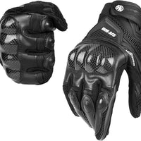 BORLENI Motorcycle Gloves Touch Screen for Men Women Padding Hard Knuckle Cycling Motorbike ATV Hiking Riding Climbing Glove