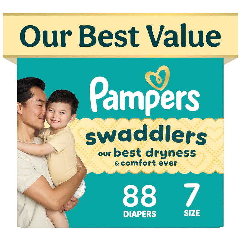 Pampers Swaddlers Pañales Desechables para Bebé Tallas Preemie a 8