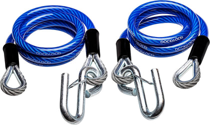 DocksLocks Trailer Safety Towing Cables, 48