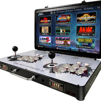 WYGaming Portable 20000 in 1 Metal Box 3D Arcade Game Console, 22 inch Screen