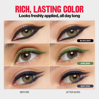 Revlon ColorStay Lápiz Delineador de Ojos Resistente al Agua, Anti-Manchas, Larga Duración, Acabado Mate, 202 Black Brown