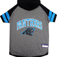 Pets First Hoodie T-Shirt for Dogs & Cats. Pets First Football Licensed Dog Hoody Tee Shirt, X-Small Sports Hoody T-Shirt for Pets Licensed Sporty Dog Shirt