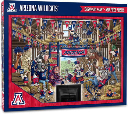 YouTheFan NCAA Arizona Wildcats “A Read Barnburner” 500 Puzzle