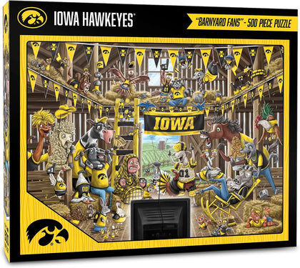 YouTheFan NCAA Iowa Hawkeyes “A Read Barnburner” 500 Puzzle
