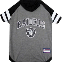 Pets First NFL Oakland Raiders Hoodie for Dogs & Cats. | NFL Football Licensed Dog Hoody Tee Shirt, Small| Sports Hoody