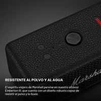 Marshall Emberton III Portable Bluetooth Waterproof Speaker - Black/Silver