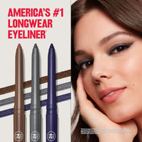 Revlon ColorStay Lápiz Delineador de Ojos Resistente al Agua, Anti-Manchas, Larga Duración, Acabado Mate, 202 Black Brown