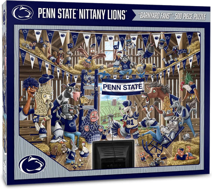 YouTheFan NCAA Penn State Nittany Lions “A Read Barnburner” 500 Puzzle