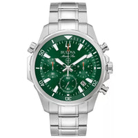 Bulova Marine Star 96B396 Cronógrafo - Esfera Verde 43mm