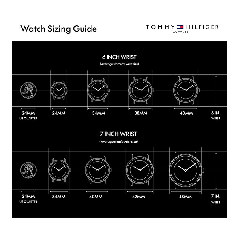 Reloj Multifunción Hombre Tommy Hilfiger, Caja Acero Inoxidable, Diseño Deportivo e Inspirado en Carreras, Resistente al Agua