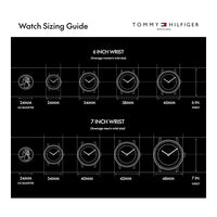 Reloj Multifunción Hombre Tommy Hilfiger, Caja Acero Inoxidable, Diseño Deportivo e Inspirado en Carreras, Resistente al Agua