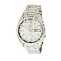 Seiko Men's SNXS73K Seiko 5 Stainless Steel Siver Dial Watch