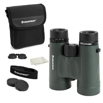 Celestron Nature DX 8x42 Waterproof Binoculars for Bird Watching & Outdoors