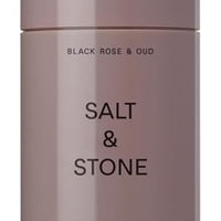 Salt & Stone Aluminum-Free Deodorant, Women & Men Black Rose & Oud 2.6 oz