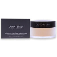 Laura Mercier Translucent Loose Setting Powder - Blurring + Finishing Powder with 24HR Matte Finish - Long-Wear Shine Control Face Makeup for Mature, Sensitive & Oily Skin Types (1 oz)